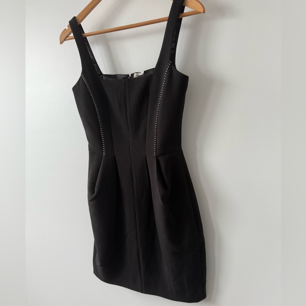 L'agence Square Neck Sleeveless Mini Dress - image 2